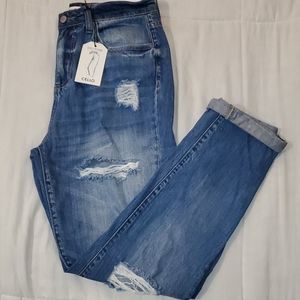 Cello denim distressed jeans - size 9